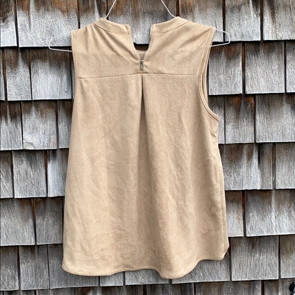 Faux Suede Dress Tank - Picture 2 of 3